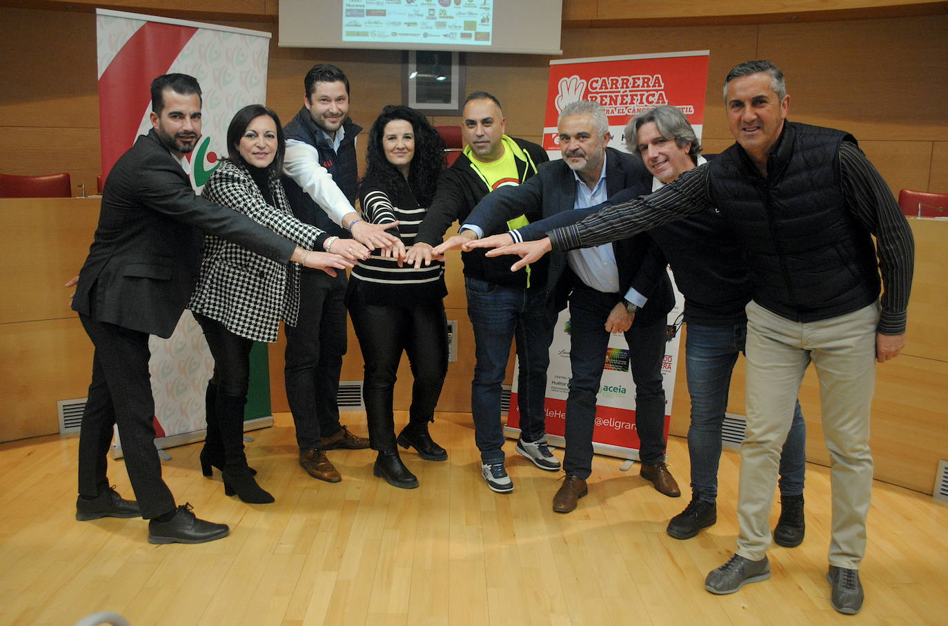 Acto de presentación, hoy en el Ayuntamiento de Huétor Vega.