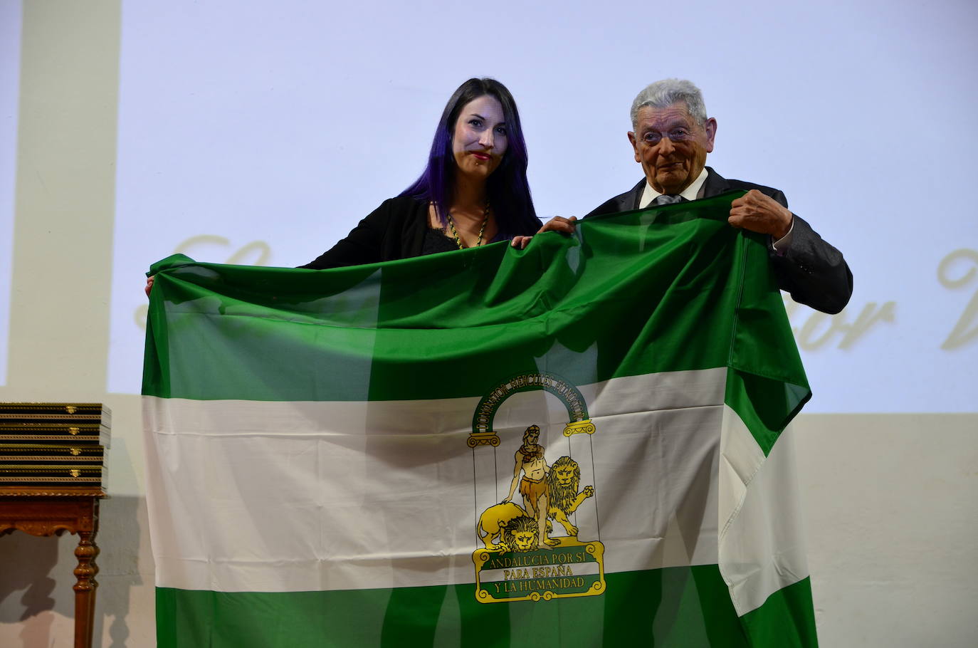 Homenajes del Día de Andalucía en Huétor Vega