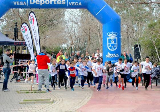 Salida de los más pequeños en el Parque de la Nava.