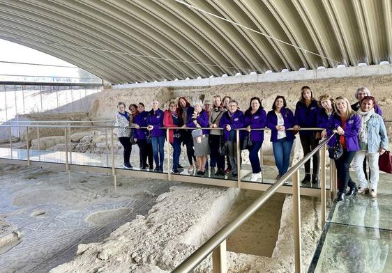 Visita reciente a la Villa Romana del Salar.