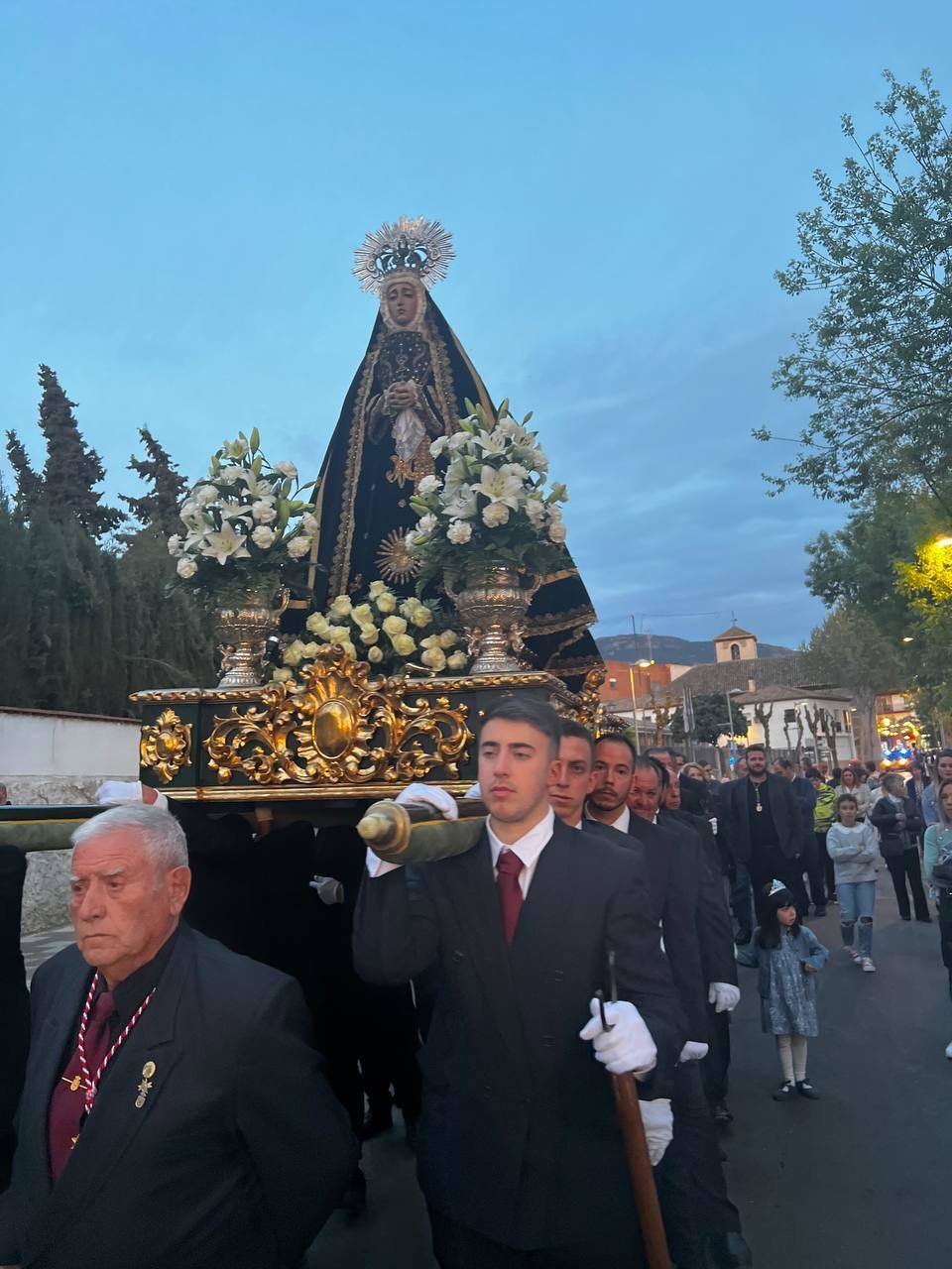 Procesión del Jueves Santo en Huétor Vega
