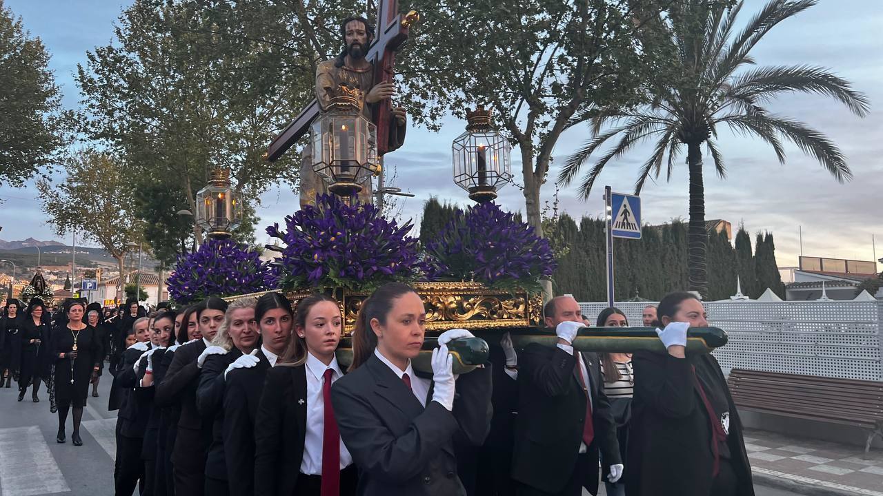 Procesión del Jueves Santo en Huétor Vega