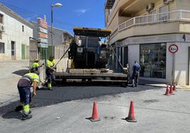 Calles con cortes de tráfico esta semana por obras en Huétor Vega