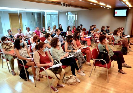 Las jornadas, en el salón de plenos del Ayuntamiento de Huétor Vega el año pasado.