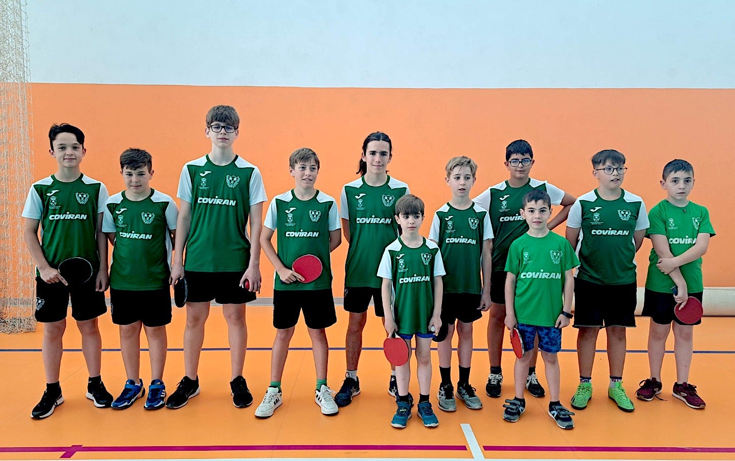 La cantera del club hueteño.