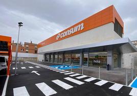 Nuevo supermercado de Consum, en la Avenida de Andalucía de Huétor Vega.