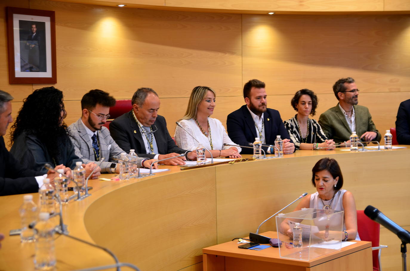 El pleno de investidura de Huétor Vega, desde dentro