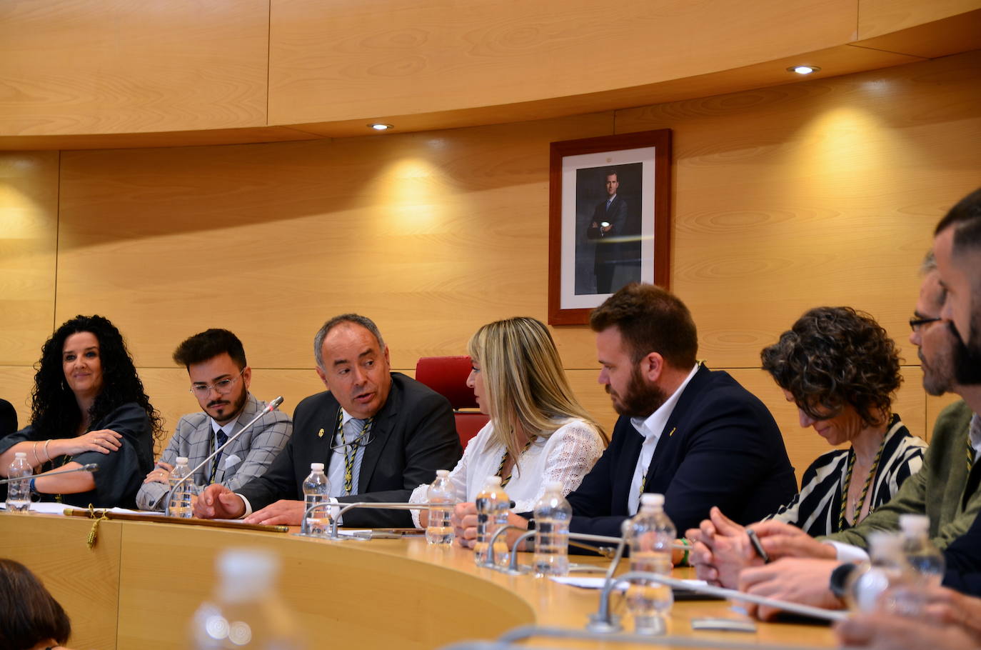 El pleno de investidura de Huétor Vega, desde dentro