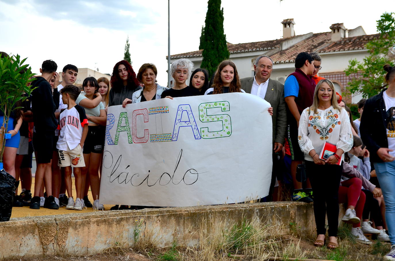 Homenaje sorpresa a Plácido Hurtado en Huétor Vega