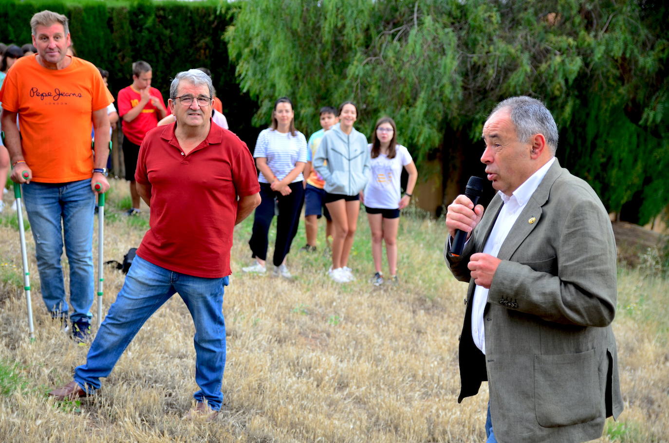 Homenaje sorpresa a Plácido Hurtado en Huétor Vega