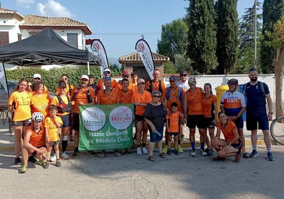 La '#Médula Sky Challenge', a su paso por Huétor Vega.