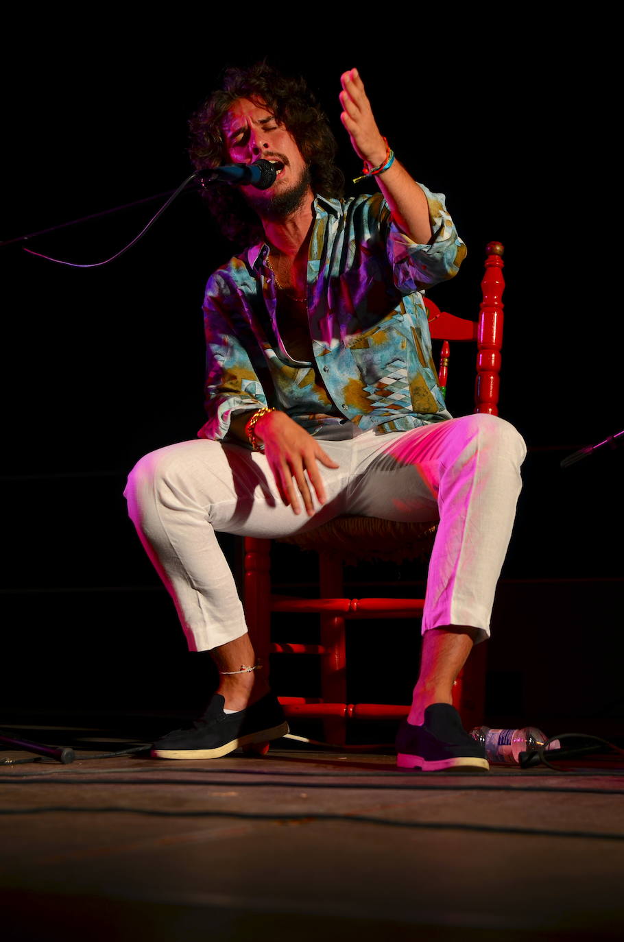 Kiki Morente enamora en el Festival Flamenco de Huétor Vega