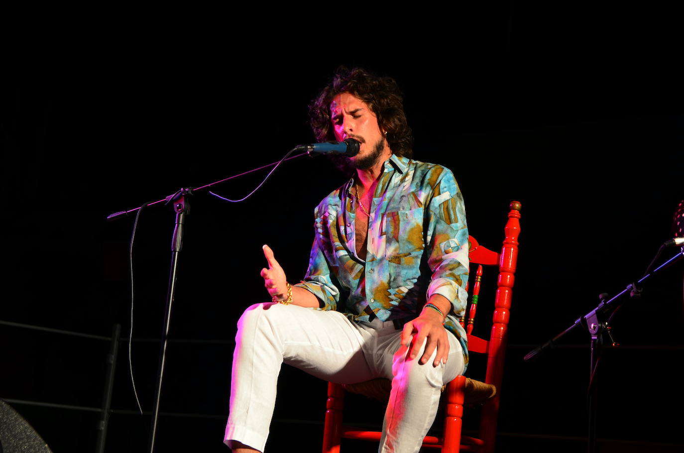 Kiki Morente enamora en el Festival Flamenco de Huétor Vega