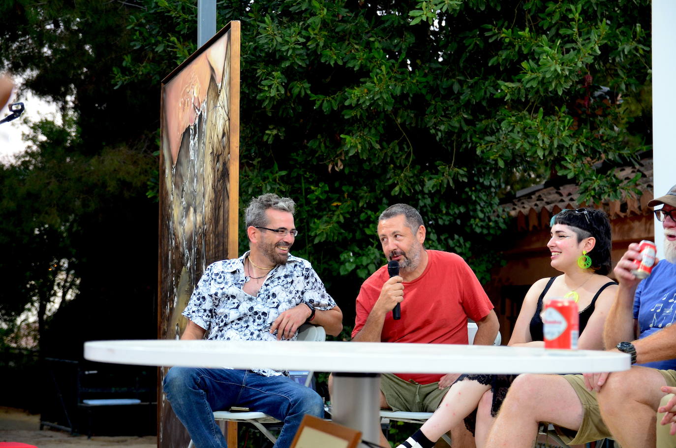 Encuentro de artesanos y artistas en Huétor Vega
