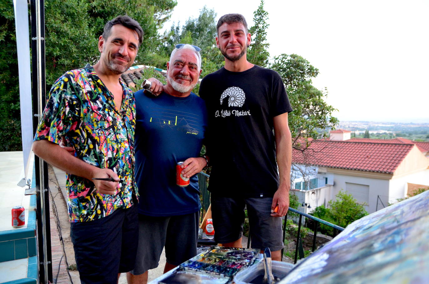 Encuentro de artesanos y artistas en Huétor Vega