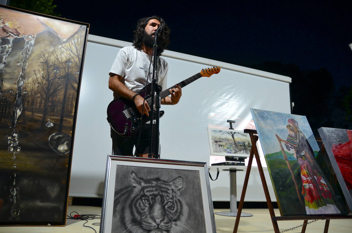 Encuentro de artesanos y artistas en Huétor Vega