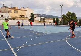 Pista polideportiva del CEIP Nuestra Señora de las Angustias.