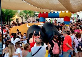 El particular encierro de 'toros' de Huétor Vega