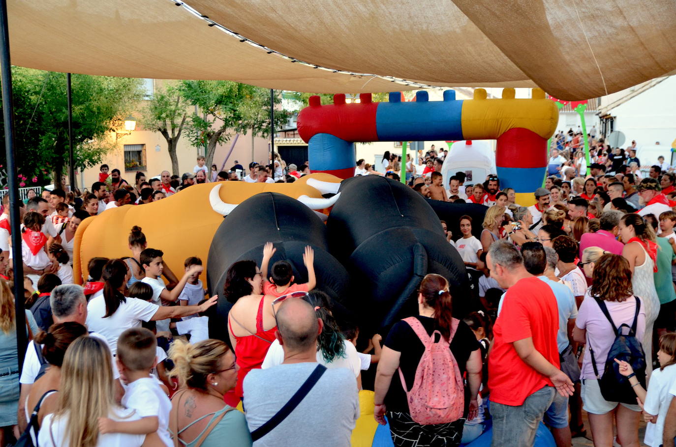 El particular encierro de 'toros' de Huétor Vega