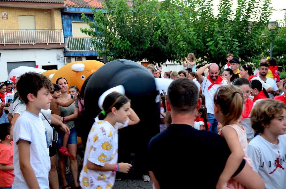 El particular encierro de 'toros' de Huétor Vega
