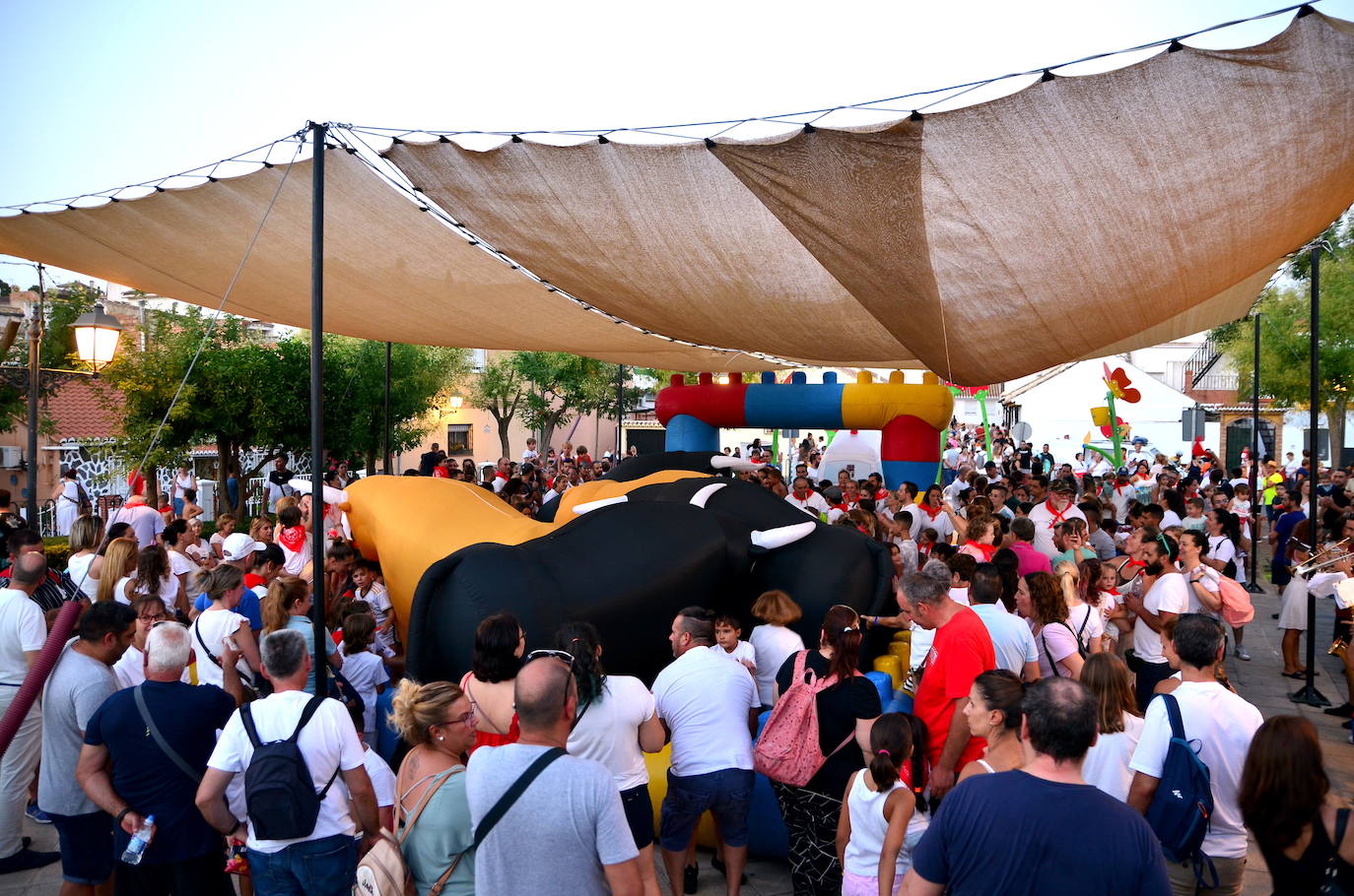 El particular encierro de 'toros' de Huétor Vega