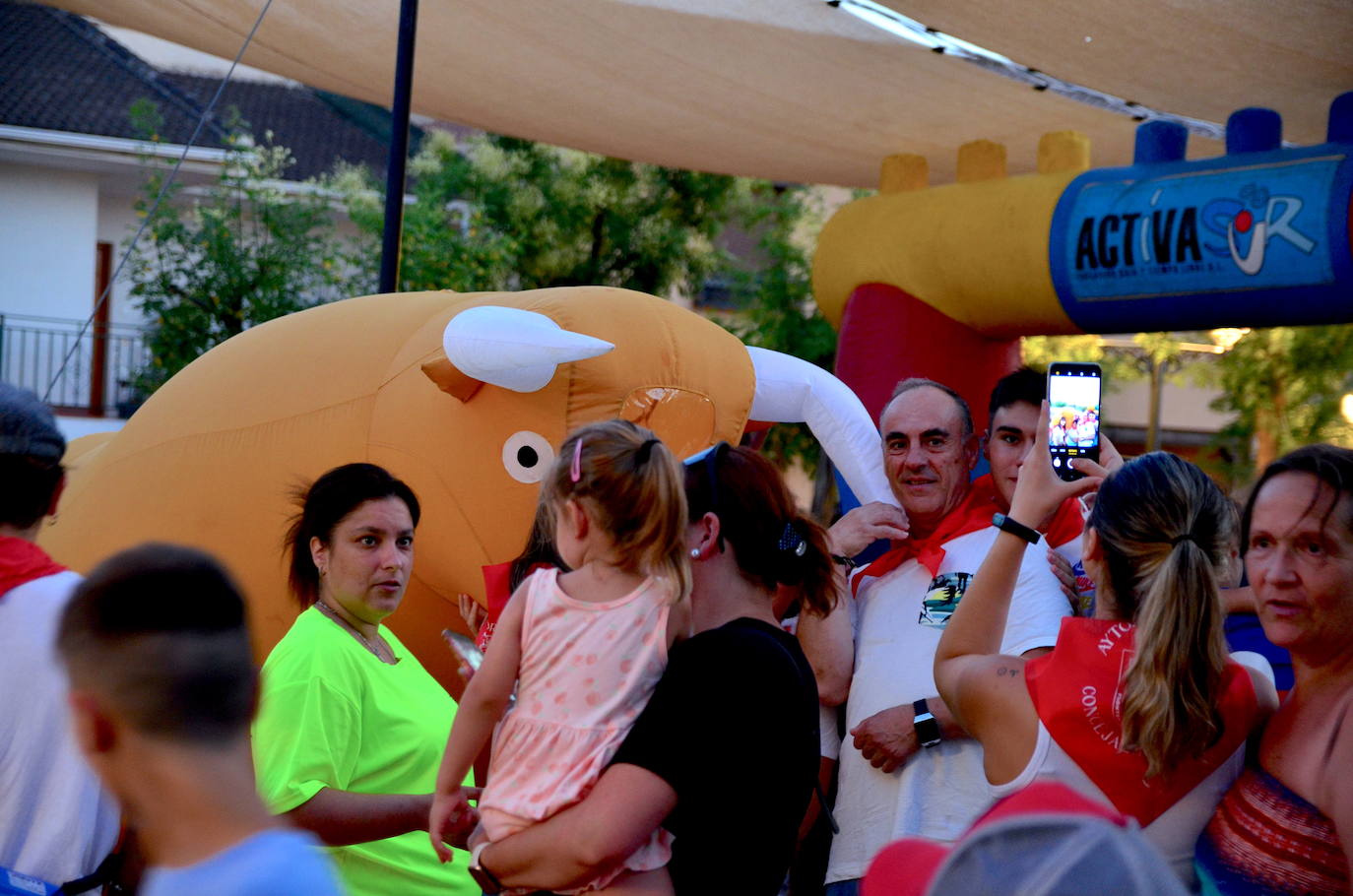 El particular encierro de 'toros' de Huétor Vega