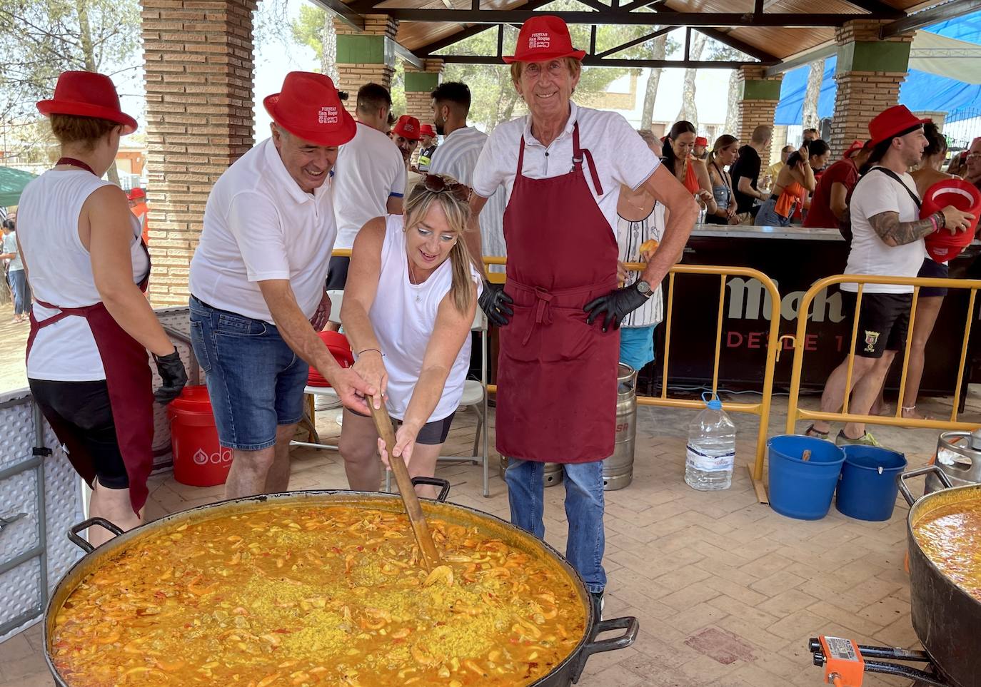 Paella popular: un clásico de las fiestas de Huétor Vega