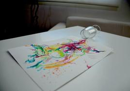 Pintar el vino, todo un reto en Huerta Cercada.