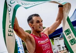 Sergio Correa reina en el Duatlón Cros andaluz este año.