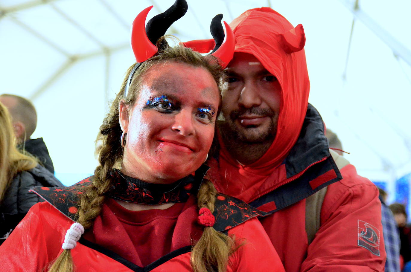 La gente de Huétor Vega se transforma en Halloween
