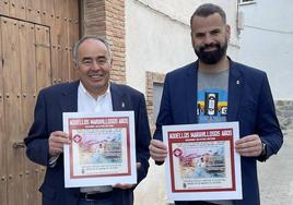 El alcalde y el concejal de Cultura y Turismo presentan el cartel de la actividad.