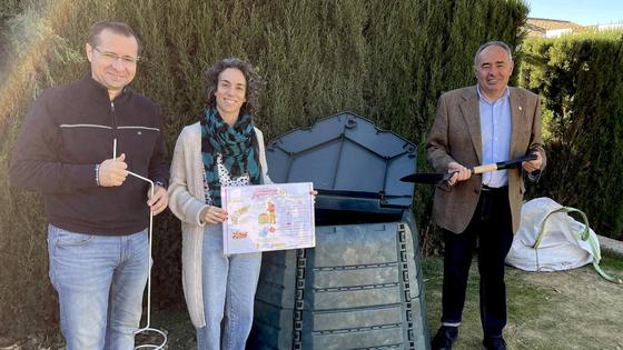 Huétor Vega impulsa un programa piloto de compostaje tanto a nivel doméstico como comunitario