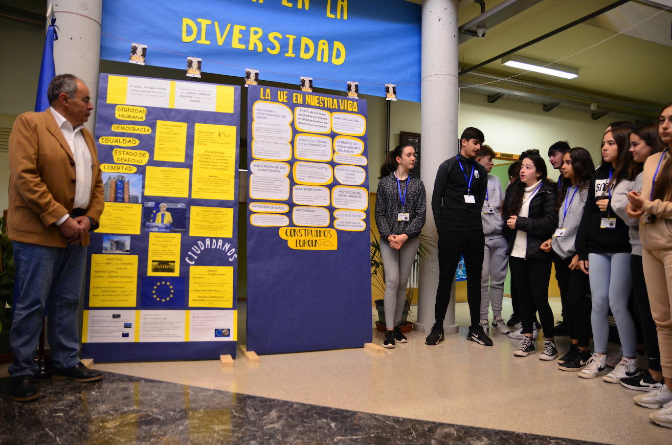 El instituto de Huétor Vega ejerce de 'Escuela Embajadora' de la Unión Europea