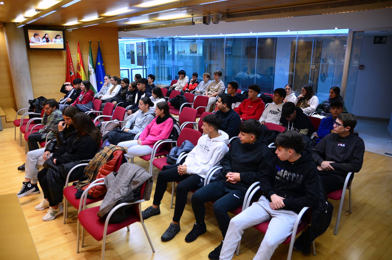 El instituto de Huétor Vega ejerce de 'Escuela Embajadora' de la Unión Europea