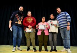 Ganadores del concurso de belenes.