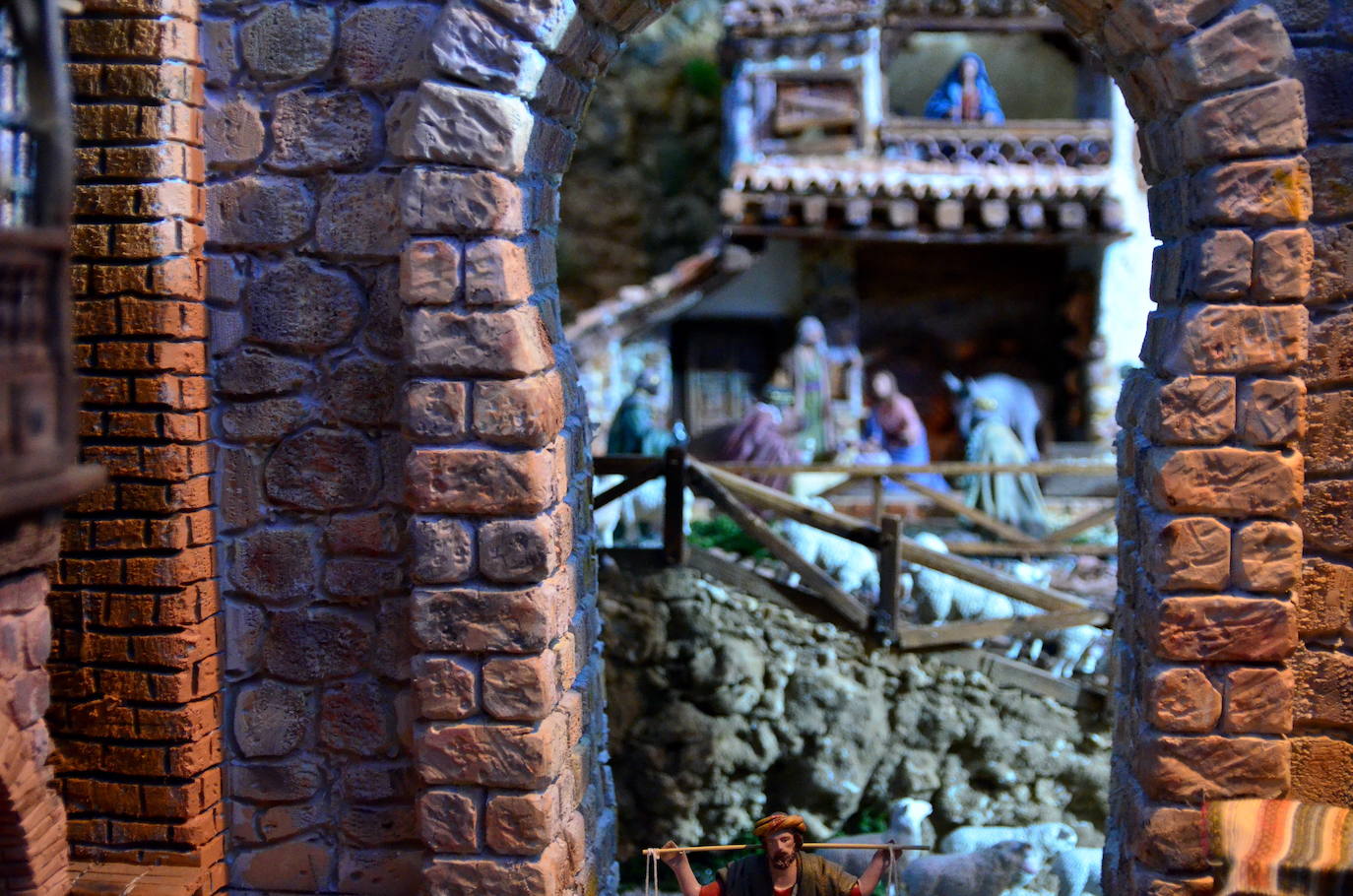 Así es el belén ganador del concurso de Huétor Vega