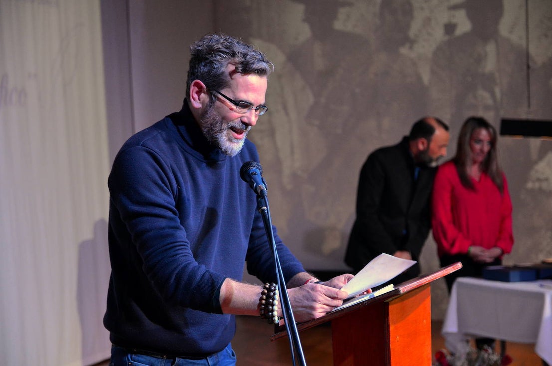 El Centro del Vino y Flamenco, en Huerta Cercada, acogió el acto de homenaje a ‘Huétor Vega Gráfico’.