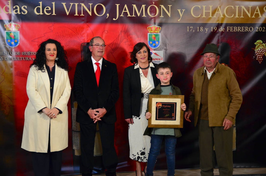 Entrega de premios del XXX Concurso de Vinos de Huétor Vega.