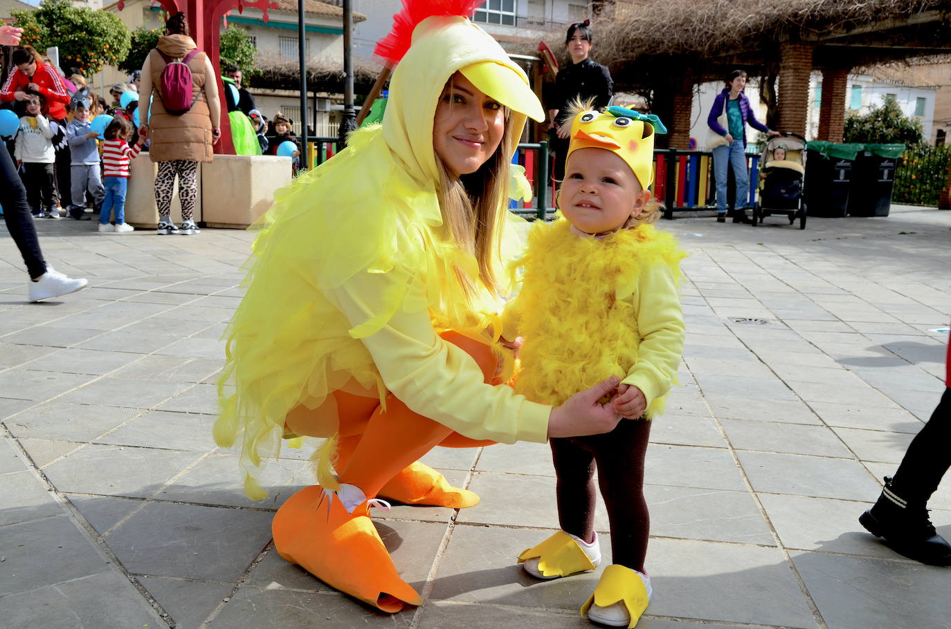 Carnaval infantil, hoy en Huétor Vega.