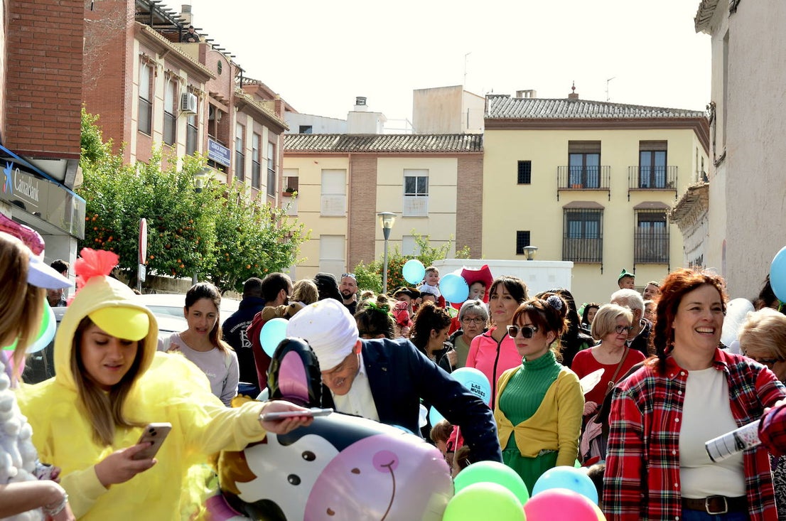 Carnaval infantil, hoy en Huétor Vega.