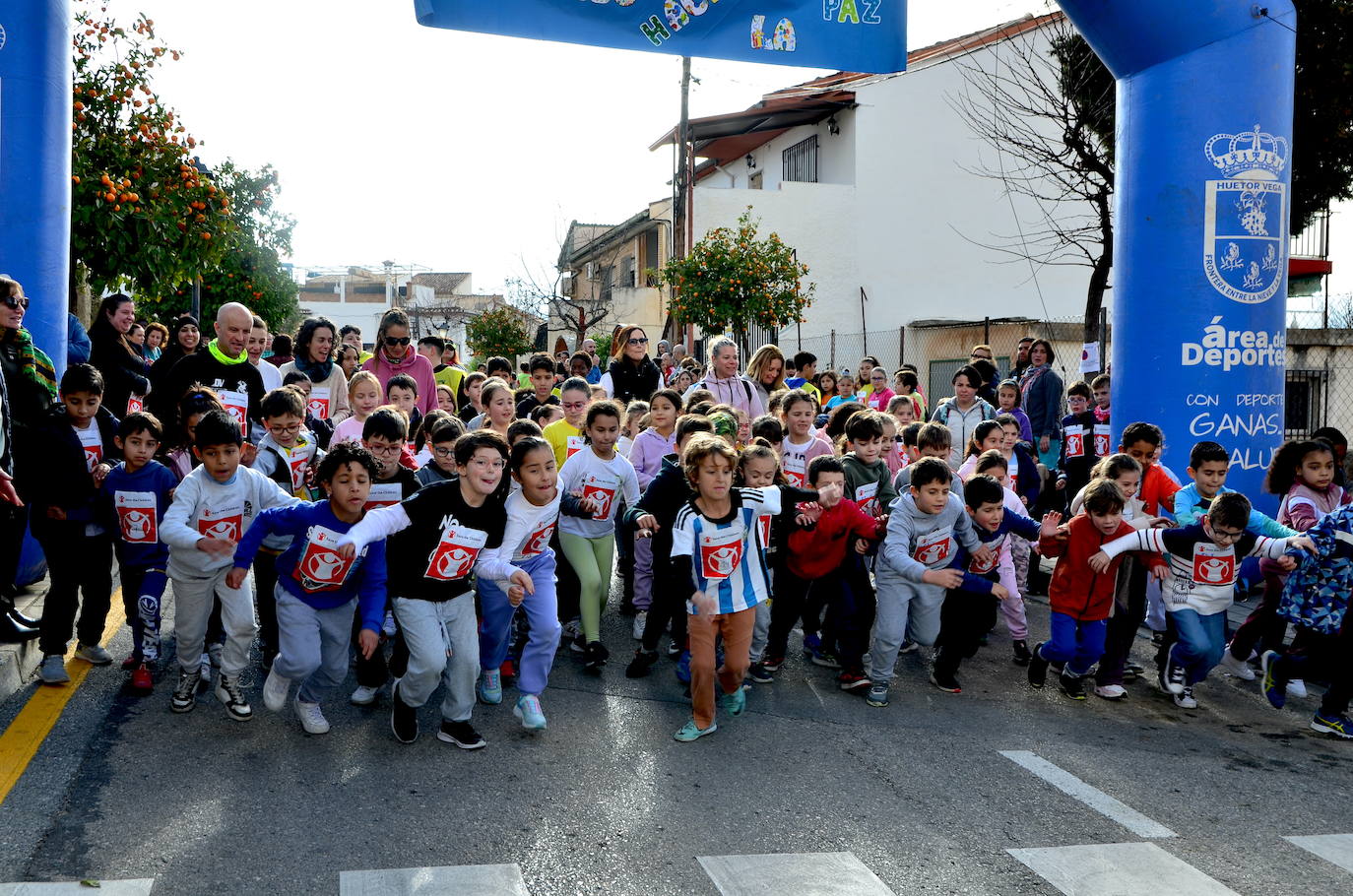 La comunidad educativa de Huétor Vega sueña con la paz