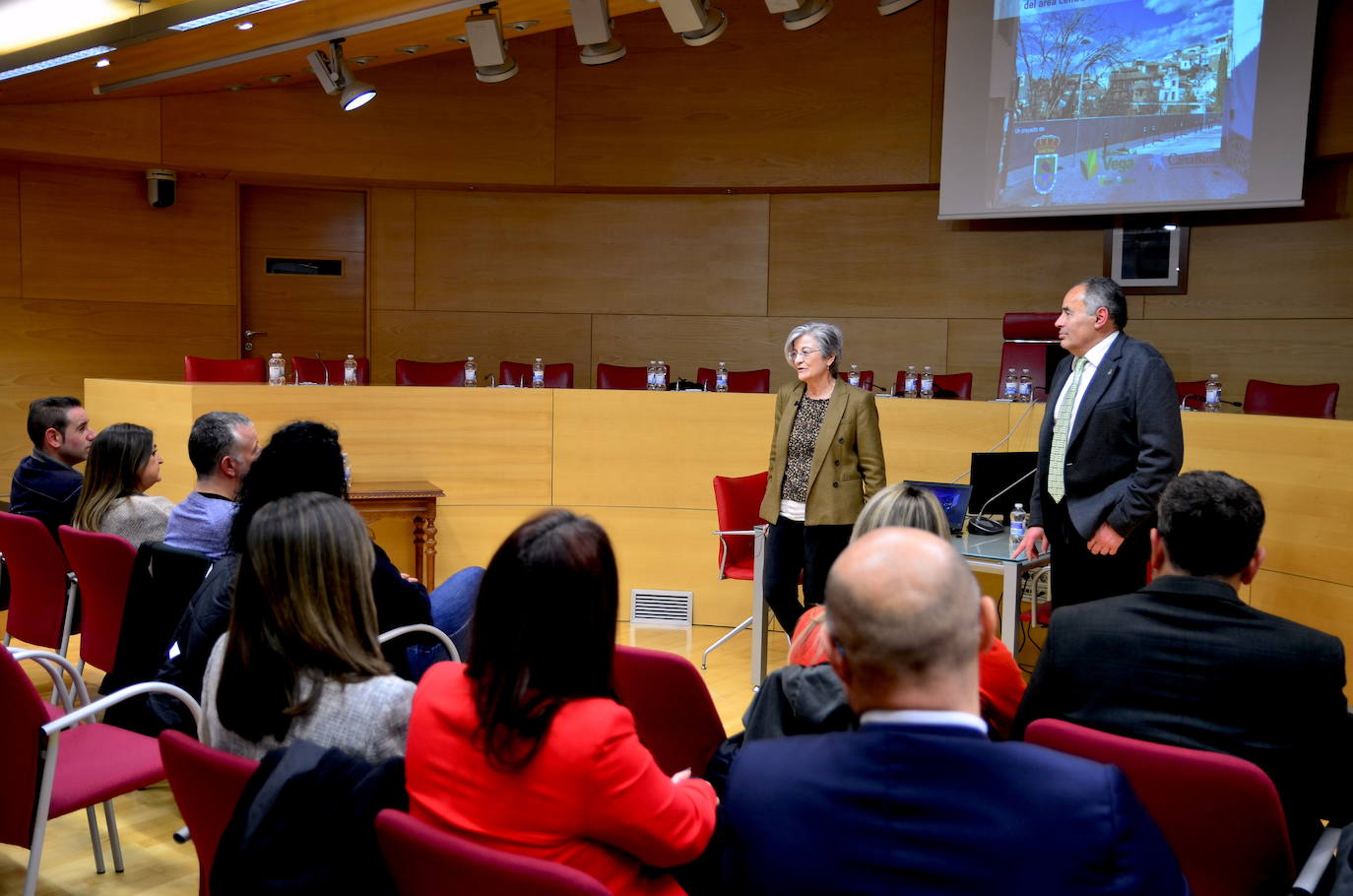 Presentación del proyecto 'Acupuntura arbórea en espacios públicos urbanos'.