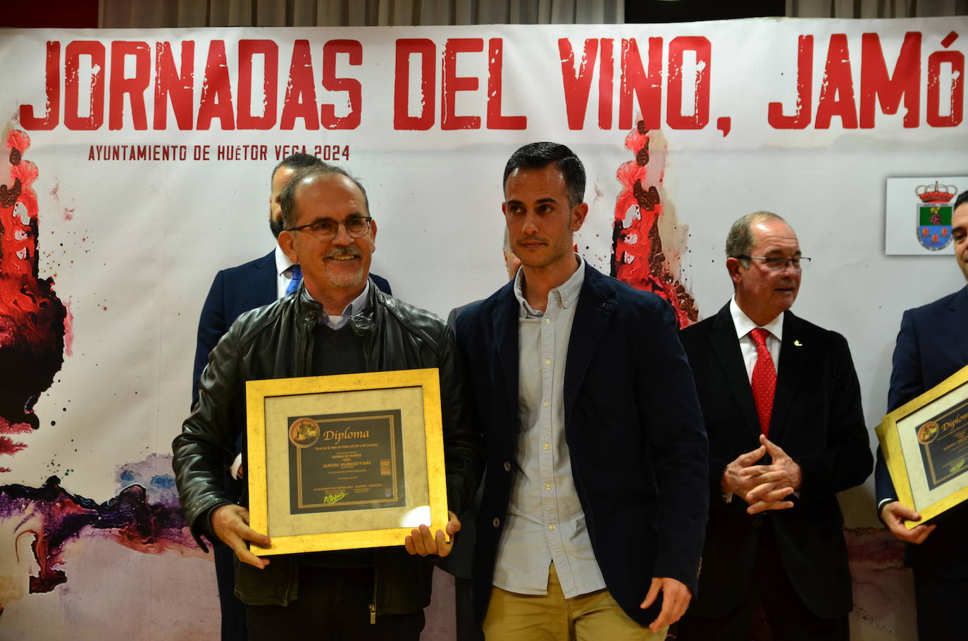 Entrega de premios de los certámenes de vinos en Huétor Vega