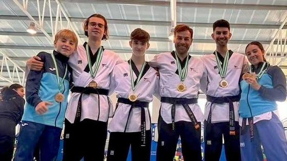 El club de Rubén Hita logra una ristra de medallas en el Open de Andalucía