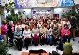 Encuentro anual de la asociación de mujeres Vesci con motivo del 8M.