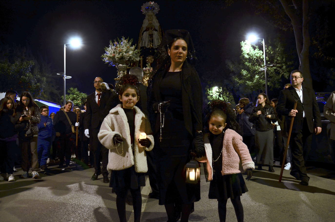 Nuestra Señora de los Dolores, protagonista del Jueves Santo en Huétor Vega