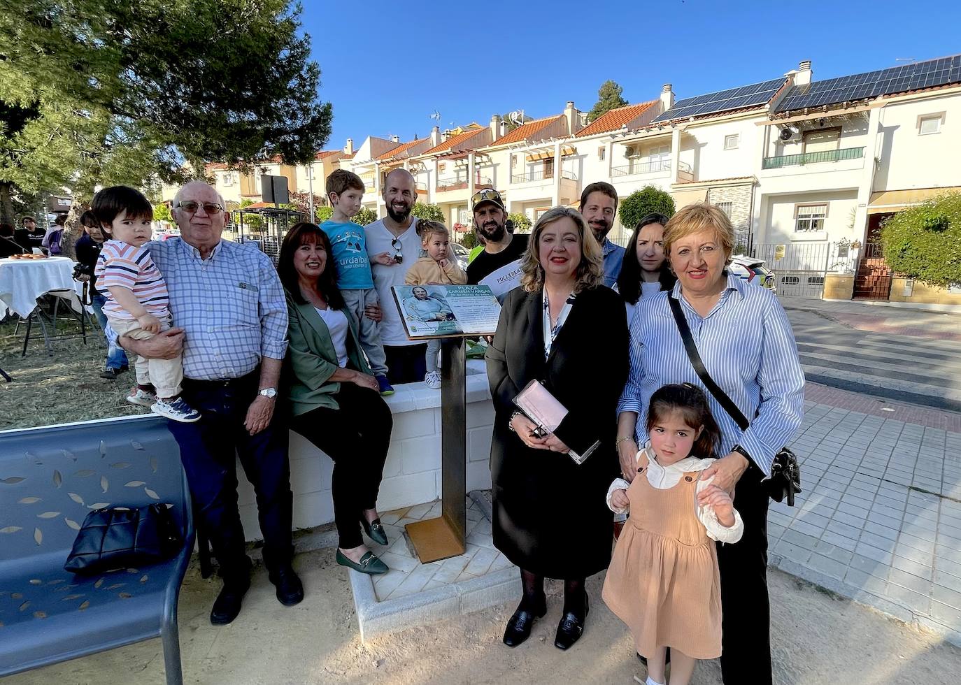 Huétor Vega rinde homenaje a Carmen Vargas, una mujer pionera en su tiempo