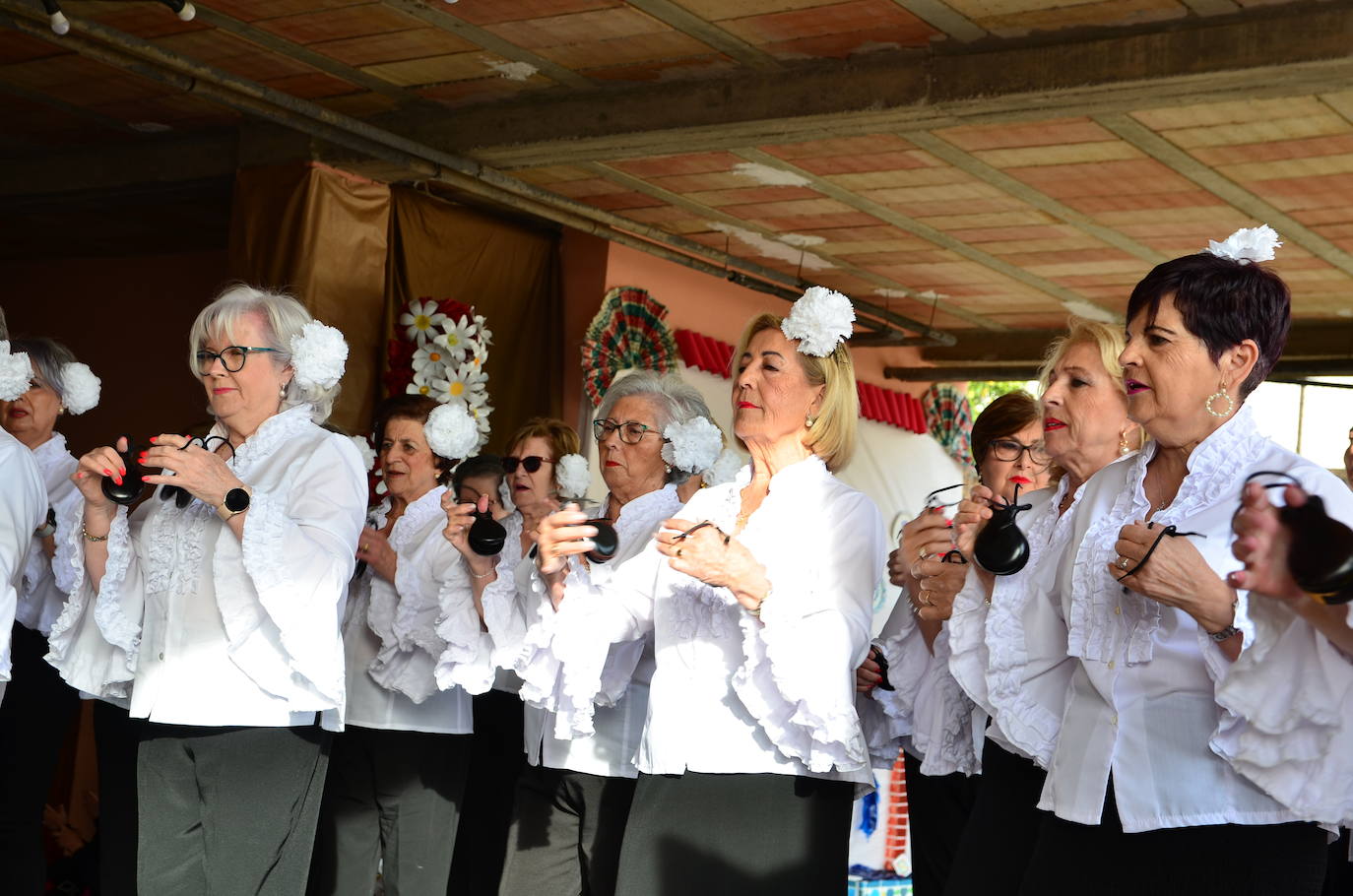 El debut del Grupo de Castañuelas de Huétor Vega