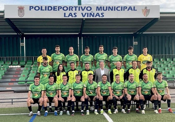 La plantilla del CD Huétor Vega esta temporada.