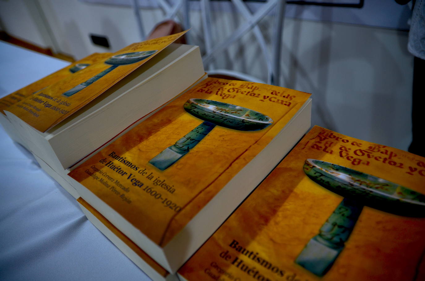 Presentación del libro &#039;Bautismos de la iglesia de Huétor Vega 1600-1920&#039;